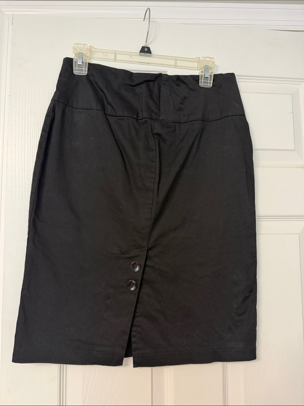 Wet Seal Black Pencil Skirt - size large - Picture 2 of 3